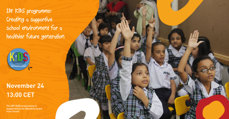 IDF KiDS programme: Creating a supportive school environment for a healthier future generation