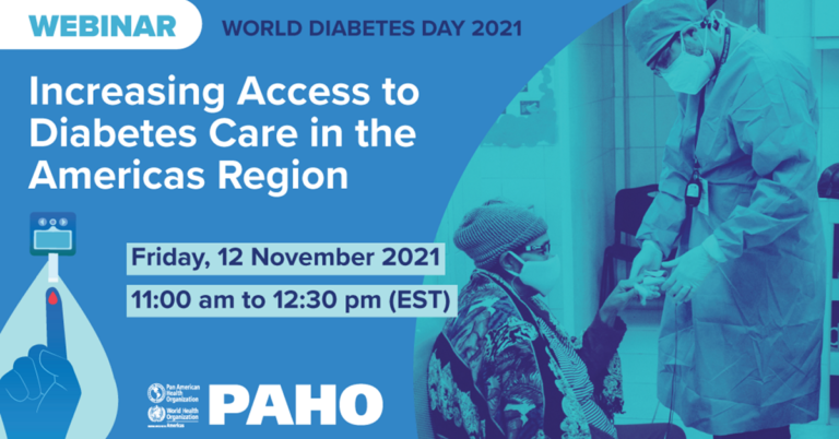 PAHO-IDF webinar: Increasing access to diabetes care in the Region of the Americas